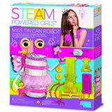 4M Steam Powered Miss Tin Can Robot