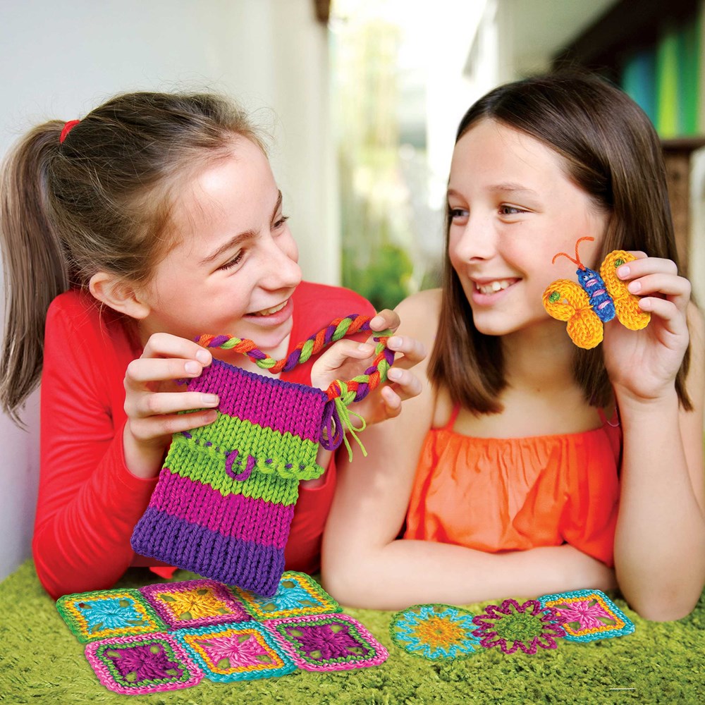 4M: STEAM Powered Kids Knitting & Crochet