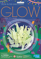 4M: Glow in the Dark Llamas 12 Pack