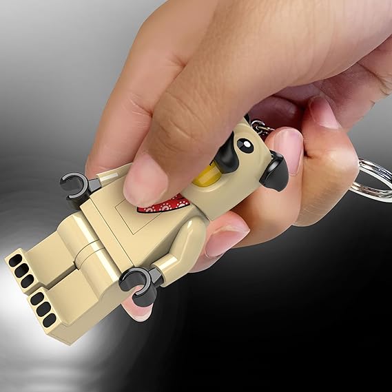 LEGO® Minifigures™ Keychain Light Pug