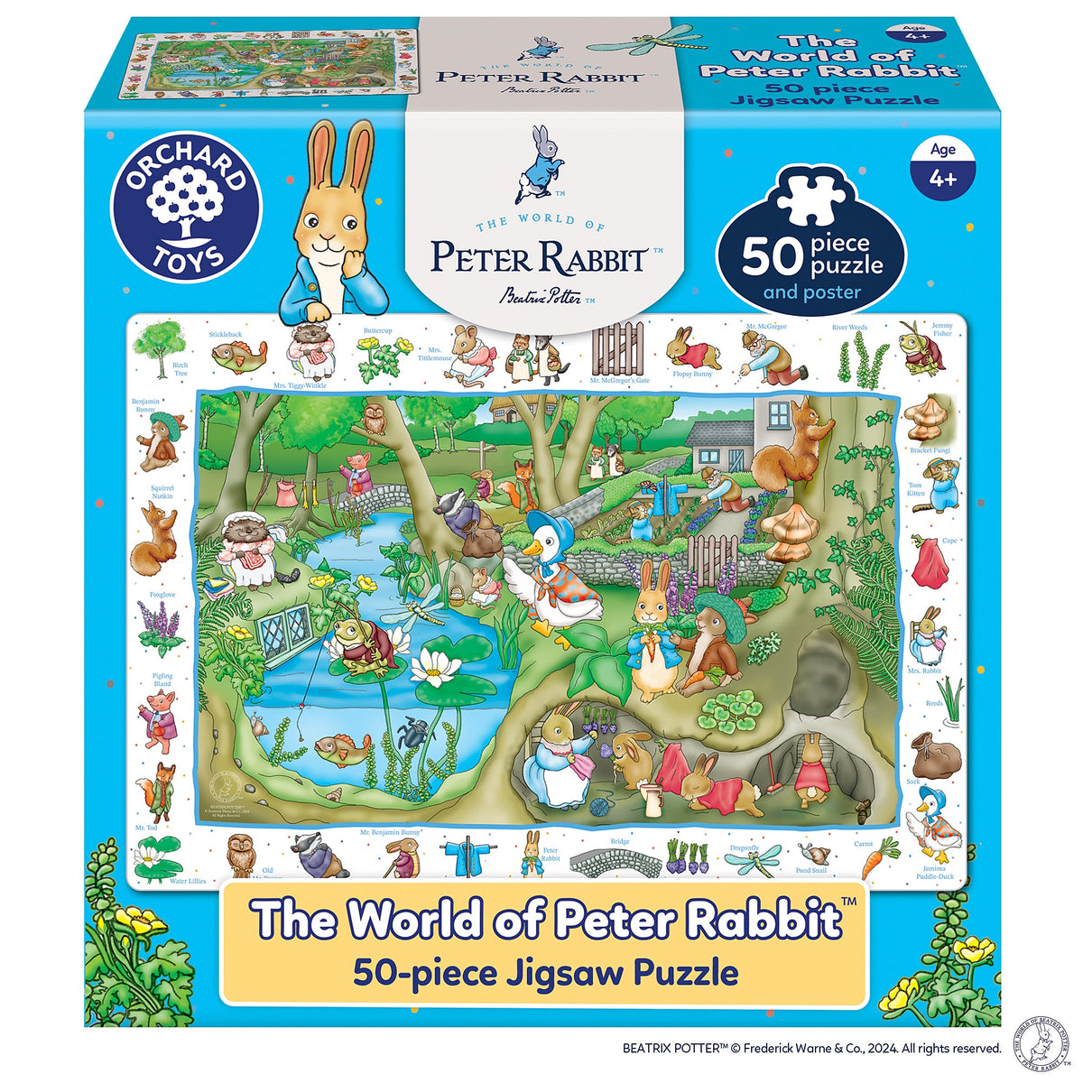 Orchard Toys: Peter Rabbit - World of Peter Rabbit - 50 Piece