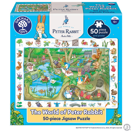 Orchard Toys: Peter Rabbit - World of Peter Rabbit - 50 Piece