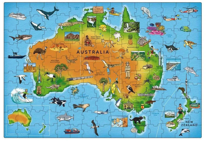 Orchard Toys: Map of Australia & New Zealand Puzzle