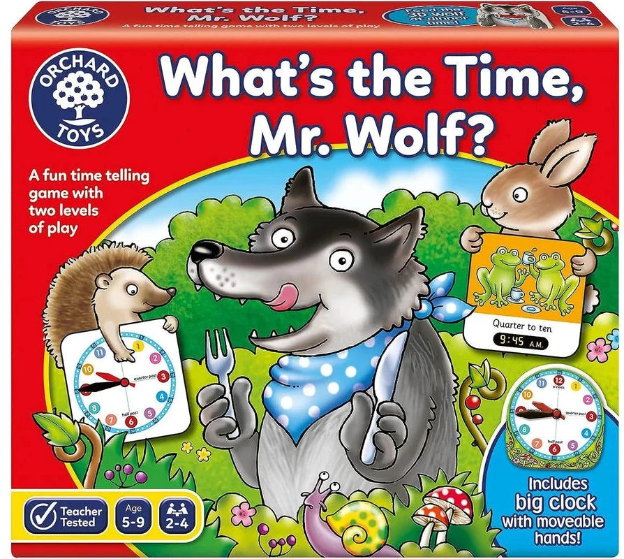 Orchard Toys: Whats The Time Mr Wolf?