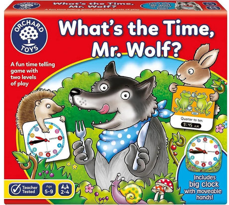 Orchard Toys: Whats The Time Mr Wolf?