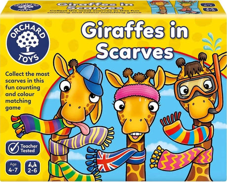Orchard Toys: Giraffes in Scarves