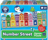 Orchard Toys: Number Street 20 Pieces Puzzle
