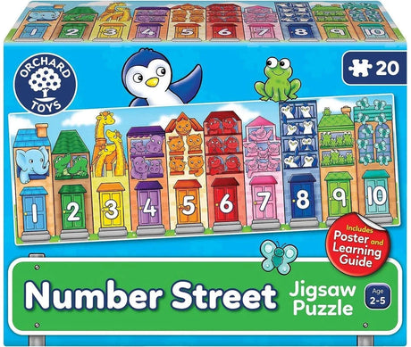 Orchard Toys: Number Street 20 Pieces Puzzle
