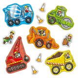 Orchard Toys: Big Wheels 4 x 8 Pieces Puzzle