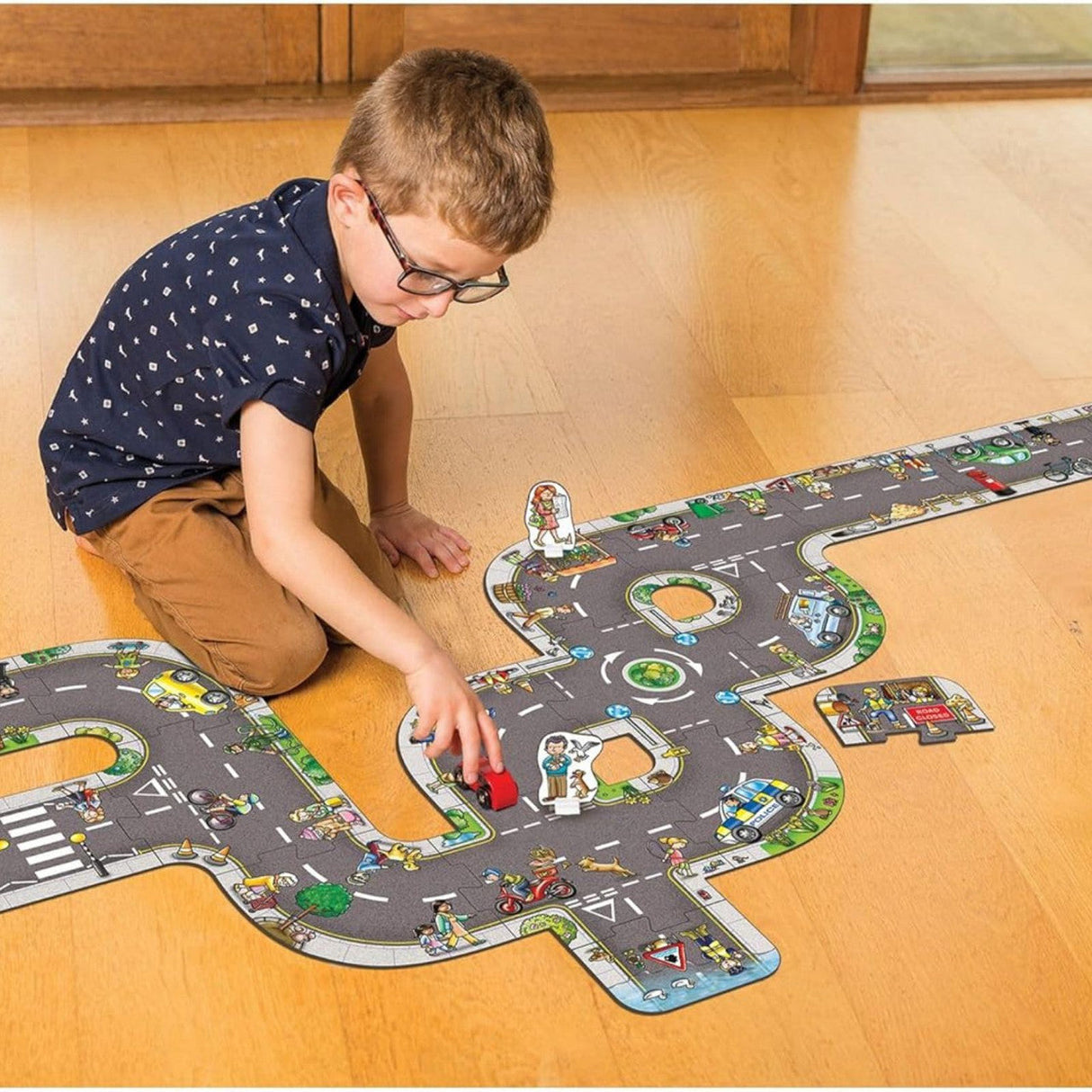 Orchard Toys: Giant Road Floor Jigsaw 20 Pieces Puzzle