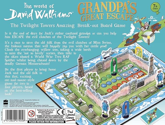 David Walliams Grandpas Great Escape Game
