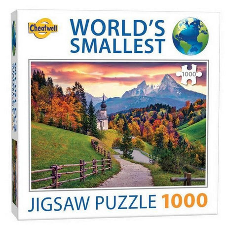 Cheatwell: Worlds Smallest 1000pc Puzzle - Bavarian Alps
