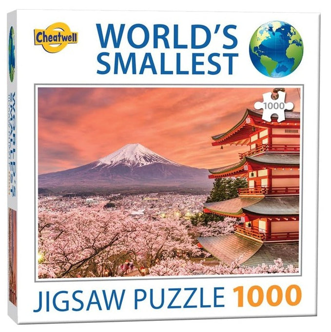 Cheatwell: Worlds Smallest 1000pc Puzzle - Mt Fuji