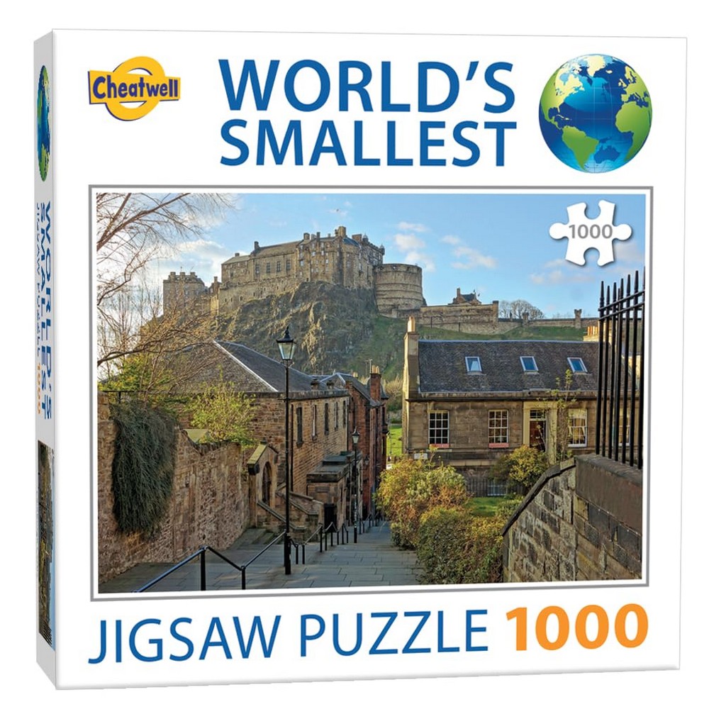 Cheatwell: Worlds Smallest 1000pc Puzzle - Edinburgh Castle