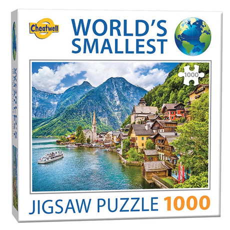 Cheatwell: Worlds Smallest 1000pc Puzzle - Hallstatt