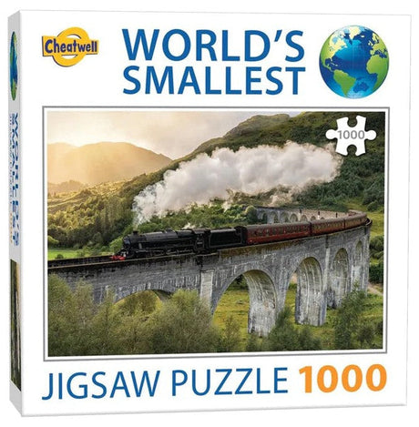 Cheatwell: Worlds Smallest 1000pc Puzzle - Glenfinnan