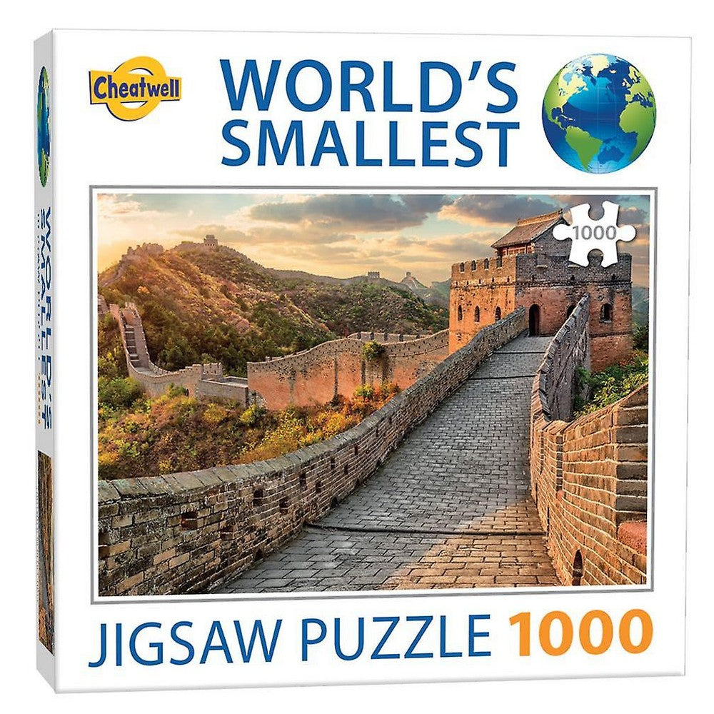 Cheatwell: Worlds Smallest 1000pc Puzzle - Great Wall Of China