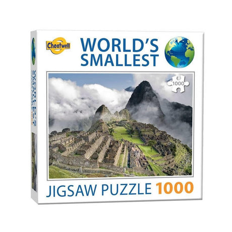 Cheatwell: Worlds Smallest 1000pc Puzzle - Machu Picchu