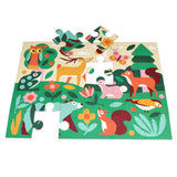 Rex London - 24pc Floor Puzzle - Woodland