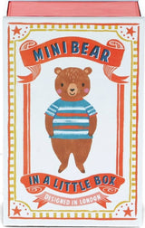 Mini Bear In A Little Box - Soft Toy