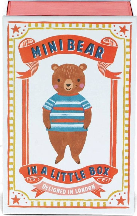 Mini Bear In A Little Box - Soft Toy