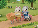 Sylvanian Families - Tandem Cycling Set Husky
