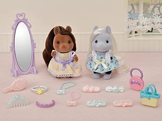 Sylvanian Families Pretty Pony Friends Set