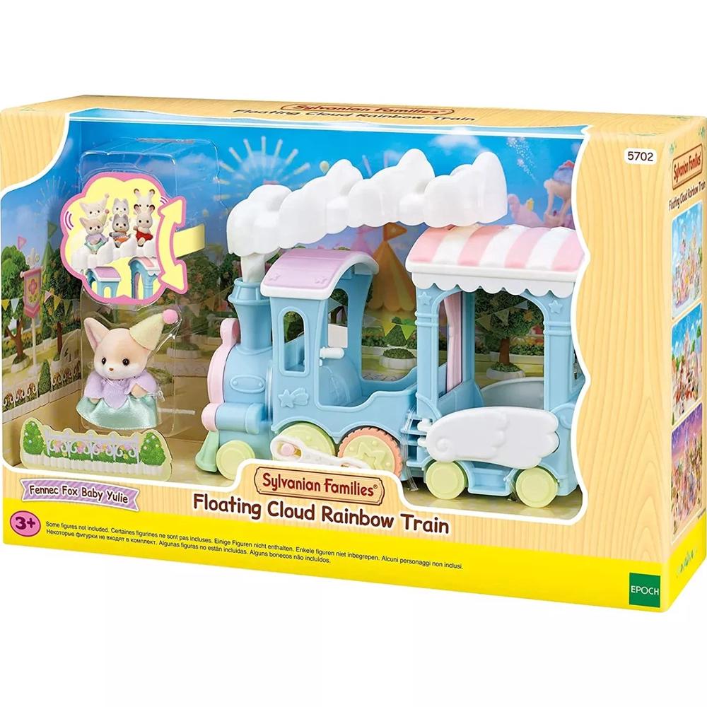 Sylvanian Families Floating Cloud Rainbow Train