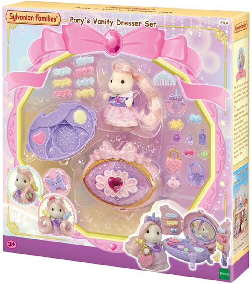 Sylvanian Families Pony's Vanity Dresser Set
