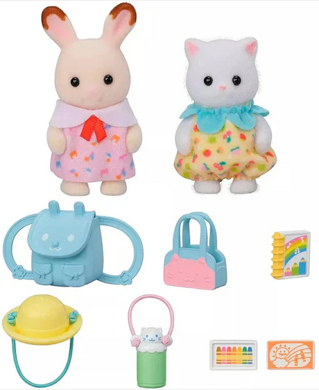 Sylvanian Families Nursery Friends Walk Along Duo