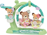 Sylvanian Families Deer Babies Floral Swing Set