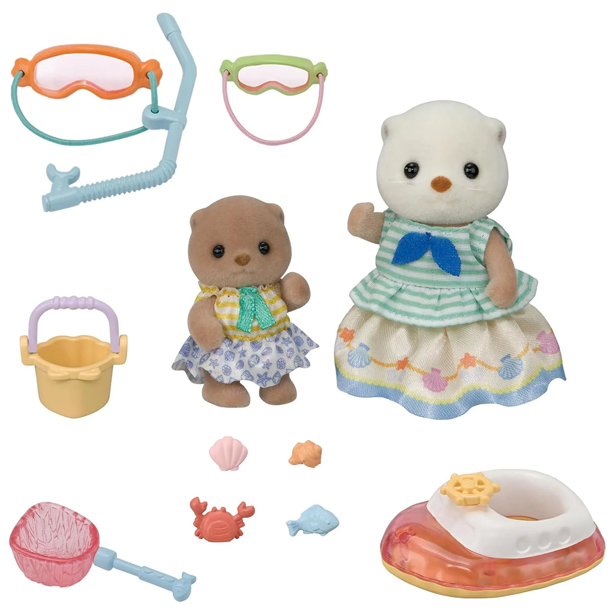 Sylvanian Families: Sea Otter Sisters - Splashy Snorkel Set