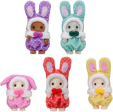 Sylvanian Families: Cutie Collectibles Colourful Bunny Costume Babies - Blind Bag