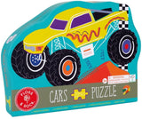 Floss & Rock - 20pc Monster Truck Shaped Puzzle in Shaped Box - Cars