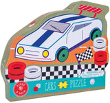 Floss & Rock - 40pc Racing Car Shaped Puzzle in Shaped Box - Cars