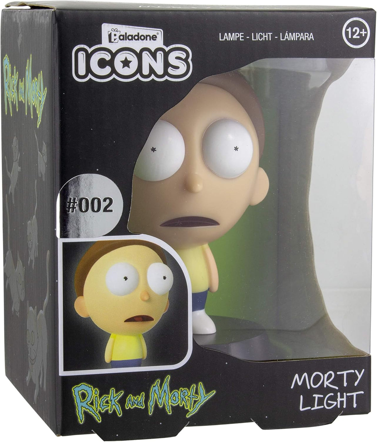 Rick & Morty Morty Icon Light