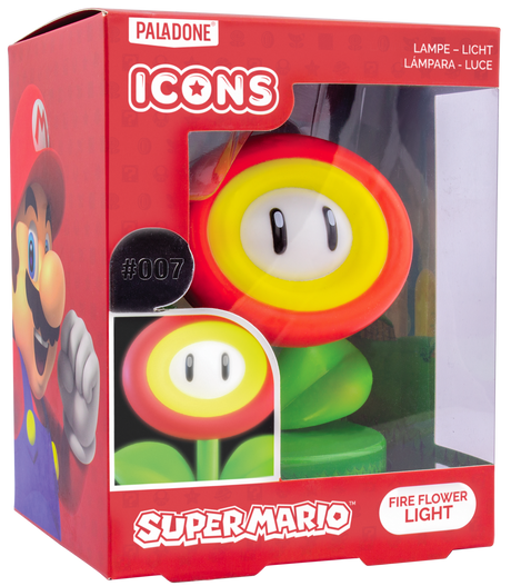 Super Mario Fire Flower Icon Light