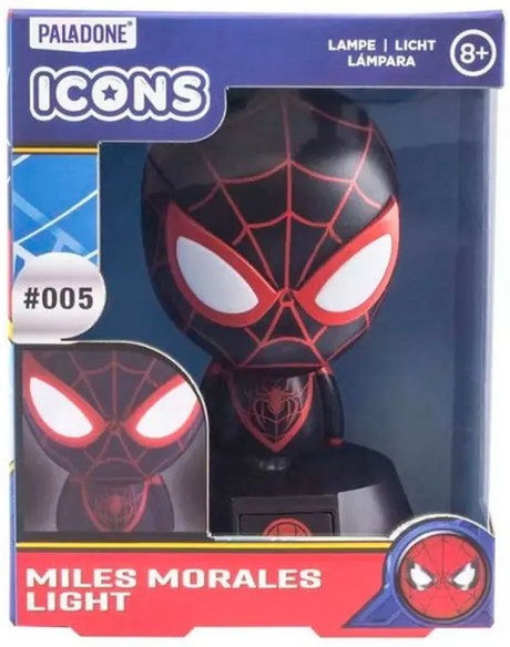 Marvel Spiderman Miles Morales Icon Light