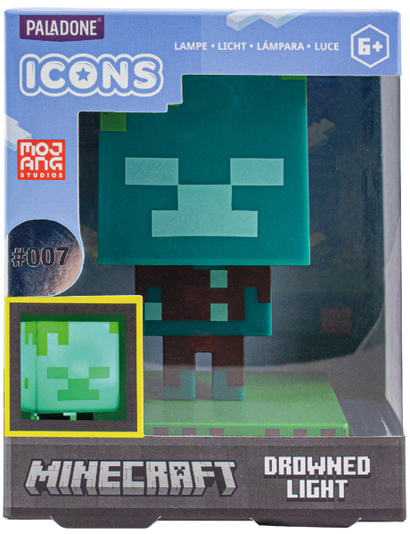 Minecraft Drowned Zombie Icon Light