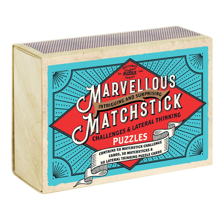 Professor Puzzle: Magnificent Matchstick Puzzles