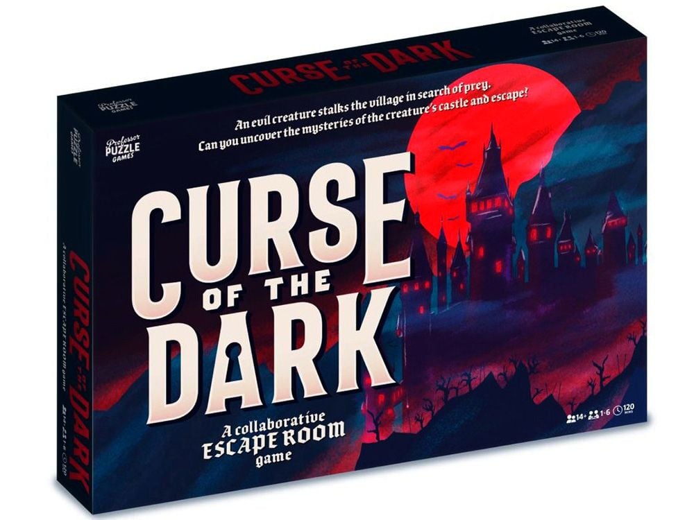 Professor Puzzle: Curse of the Dark Escape Room Game