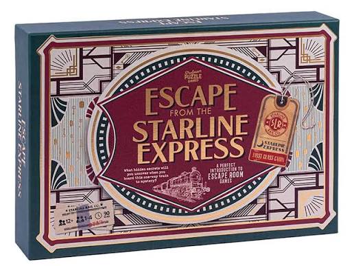 Professor Puzzle: Escape from the Starline Express Escape Room Game