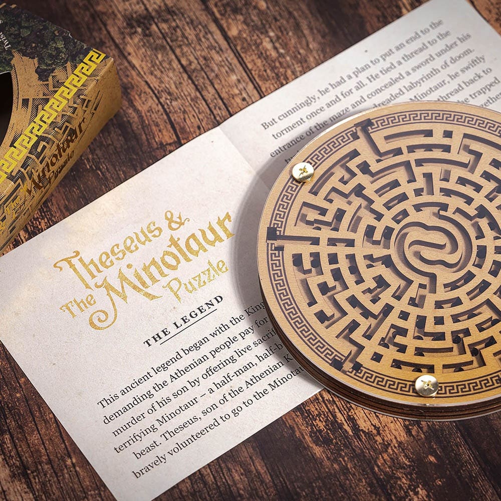 Professor Puzzle: Myths and Legends Labyrinth Maze Puzzle