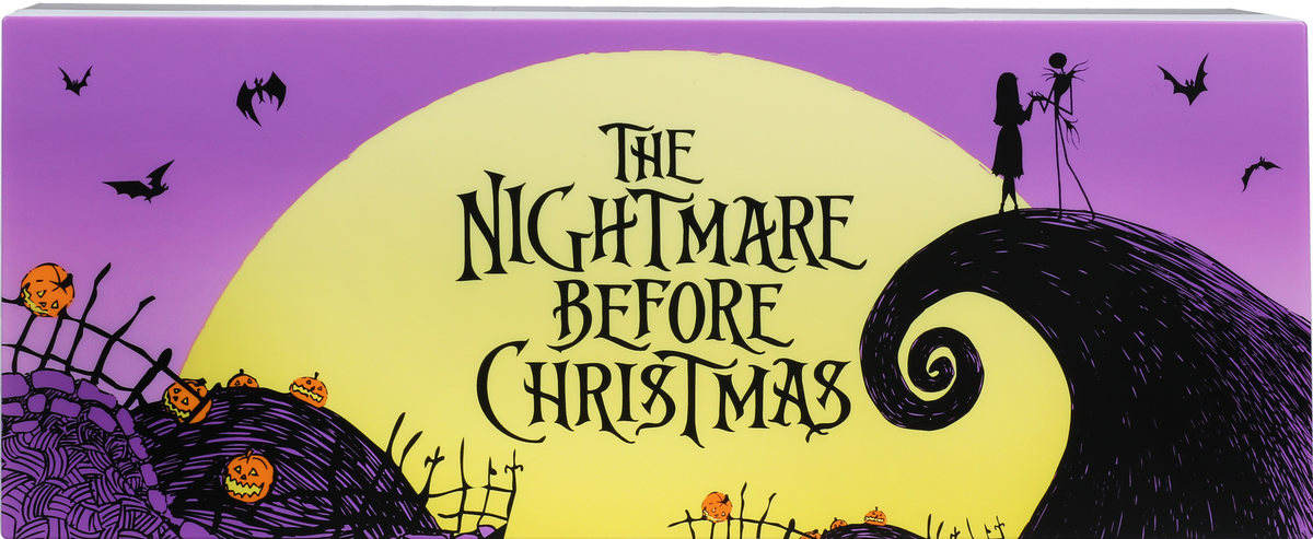 Nightmare Before Christmas Logo Light