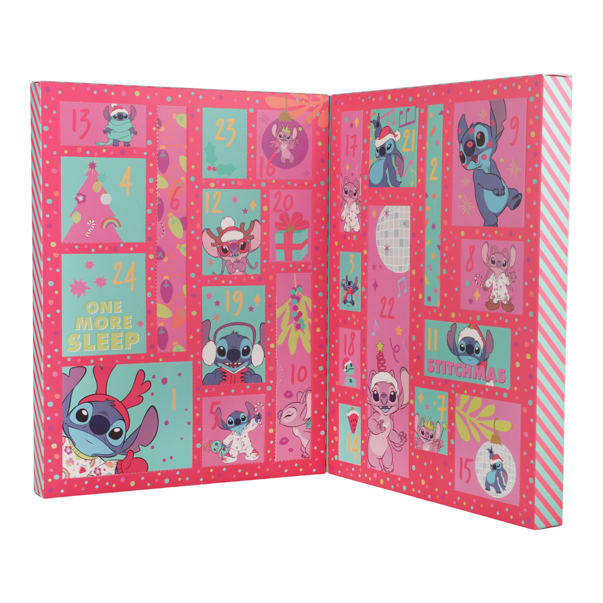 Disney Stitch Stationery 24 Day Advent Calendar