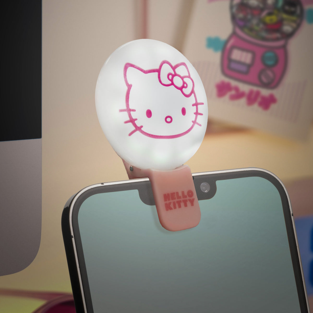 Hello Kitty Clip on Selfie Light