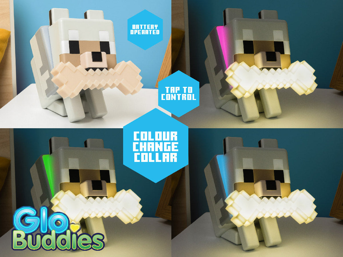 Minecraft Wolf GloBuddies Light