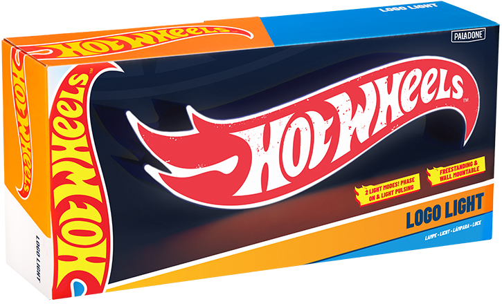 Hot Wheels Red & White Logo Light