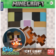 Minecraft Cat GloBuddies Light