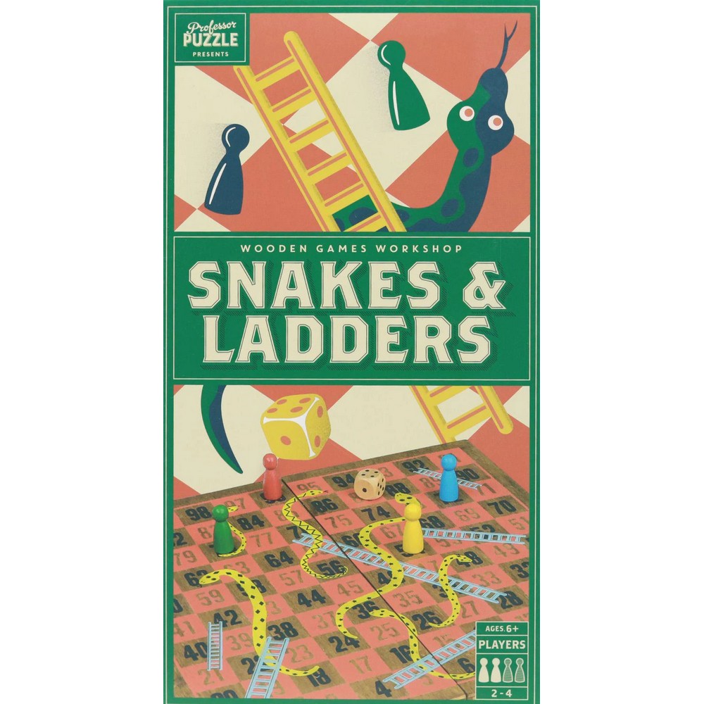 Snakes & Ladders (Wood Gwshop)